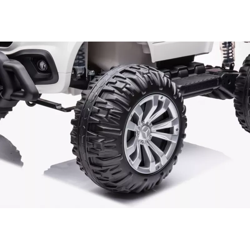 LEAN CARS Samochód na baterie Mercedes DK-MT950 4x4 Biały