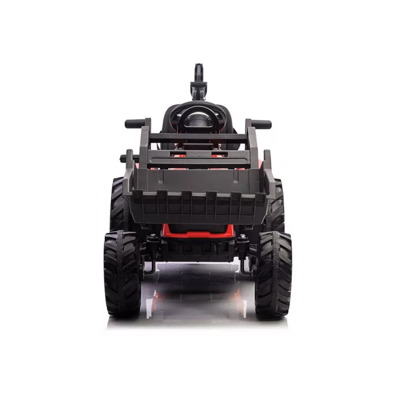 Koparka akumulatorowa LEAN CARS z przyczepą SX2068 Czerwona