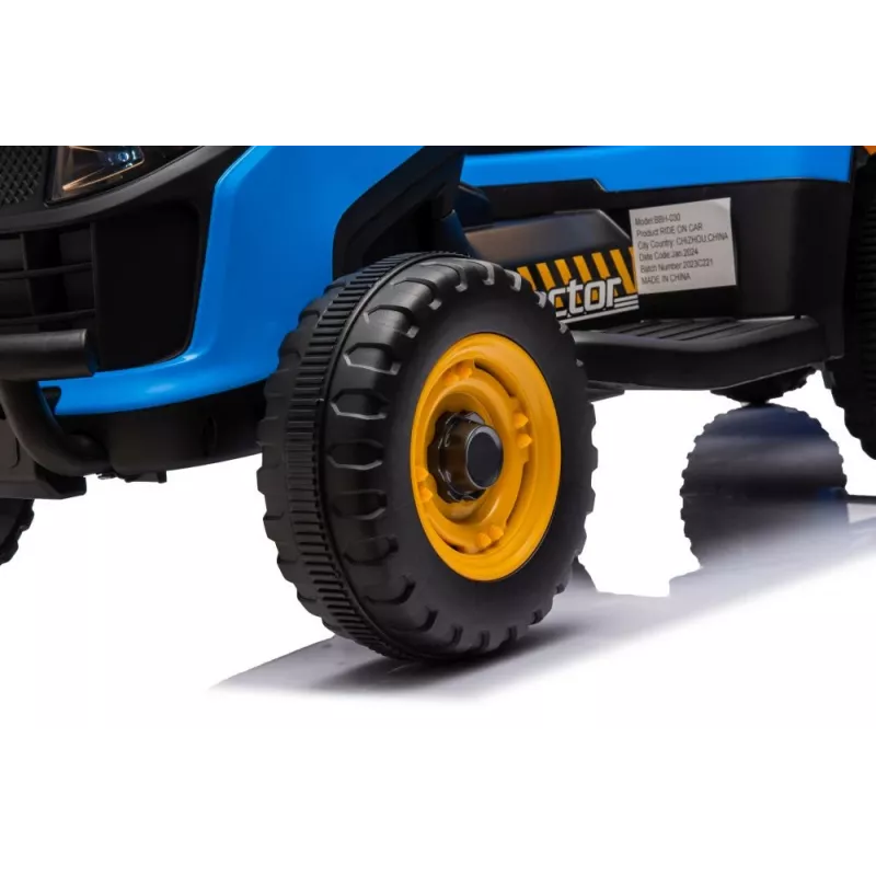 LEAN CARS Traktor na baterie BBH-030 Niebieski