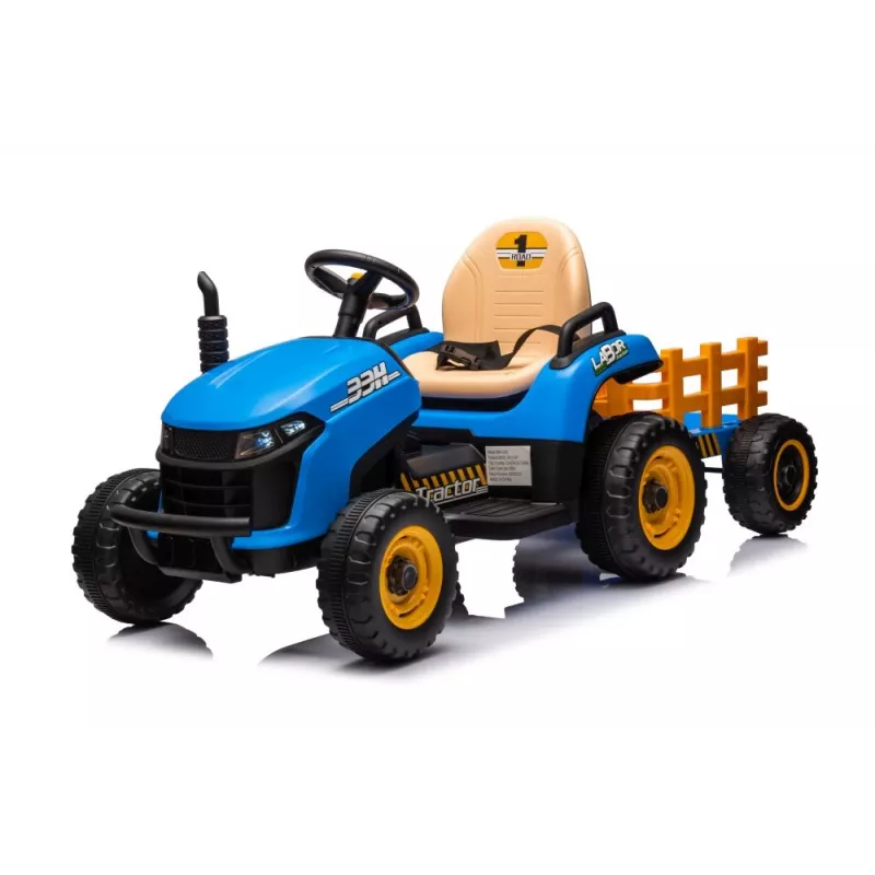 LEAN CARS Traktor na baterie BBH-030 Niebieski