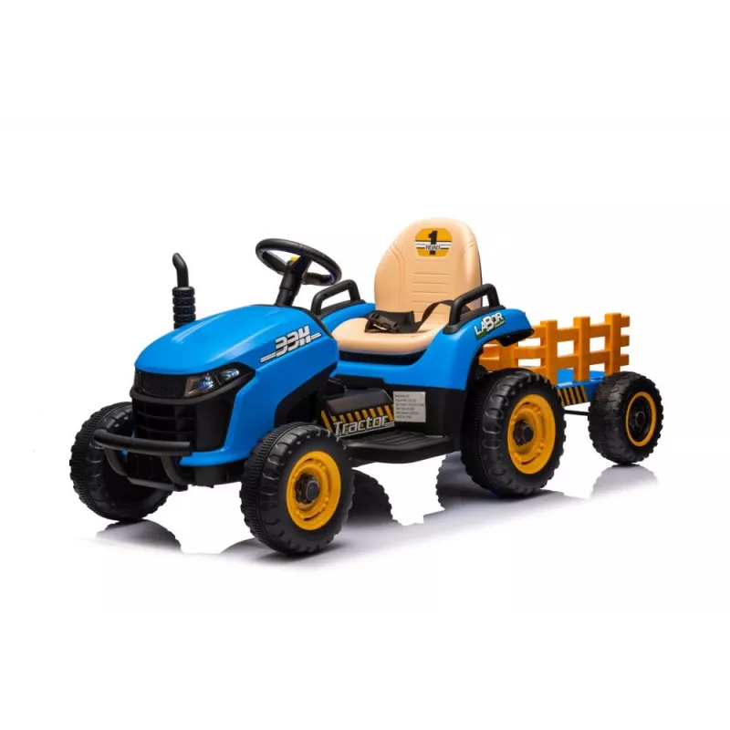 LEAN CARS Traktor na baterie BBH-030 Niebieski