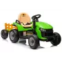 LEAN CARS Tractor zasilany bateryjnie BBH-030 Zielony 12V z pilotem rodzicielskim