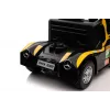 LEAN CARS Battery-Powered Truck Mercedes XMX622 Yellow LED Lights