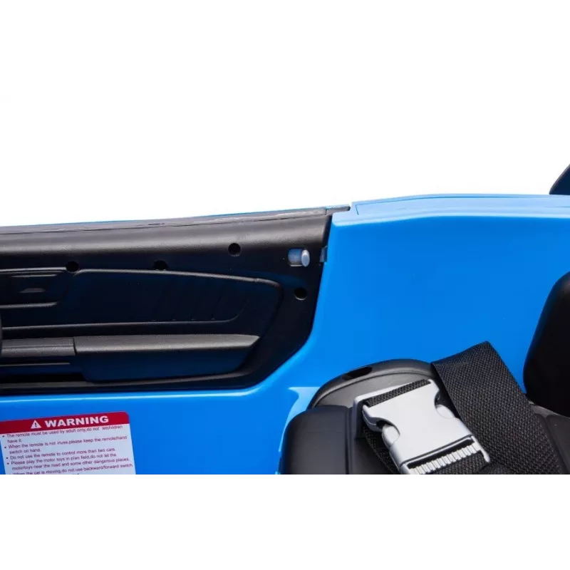 LEAN CARS Pojazd na baterie Ford Mustang GT500 Shelby Niebieski