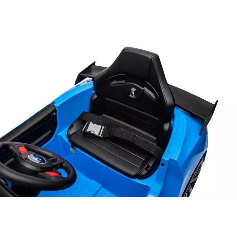 LEAN CARS Pojazd na baterie Ford Mustang GT500 Shelby Niebieski
