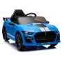 LEAN CARS Pojazd na baterie Ford Mustang GT500 Shelby Niebieski