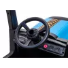 LEAN CARS Traktor na baterie A011 24V Niebieski – Zabawka jezdna z silnikami 2x200W, pilotem, światłami LED, Bluetooth