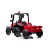 LEAN CARS Traktor na baterie BLT-206 Czerwony, 12V 7Ah, 2x35W, pojazd dla dzieci z pilotem i przyczepą