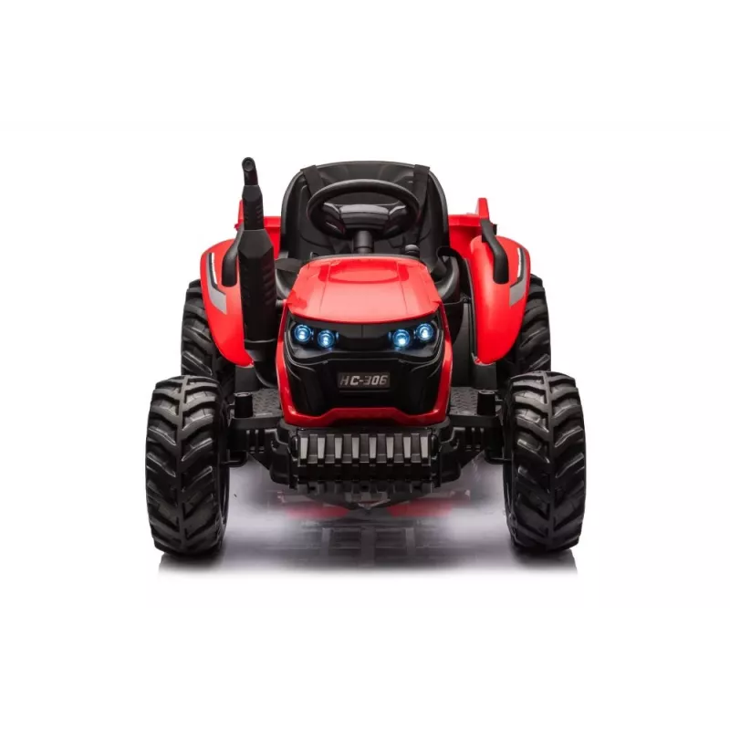 LEAN CARS Traktor akumulatorowy HC-306 Czerwony 24V