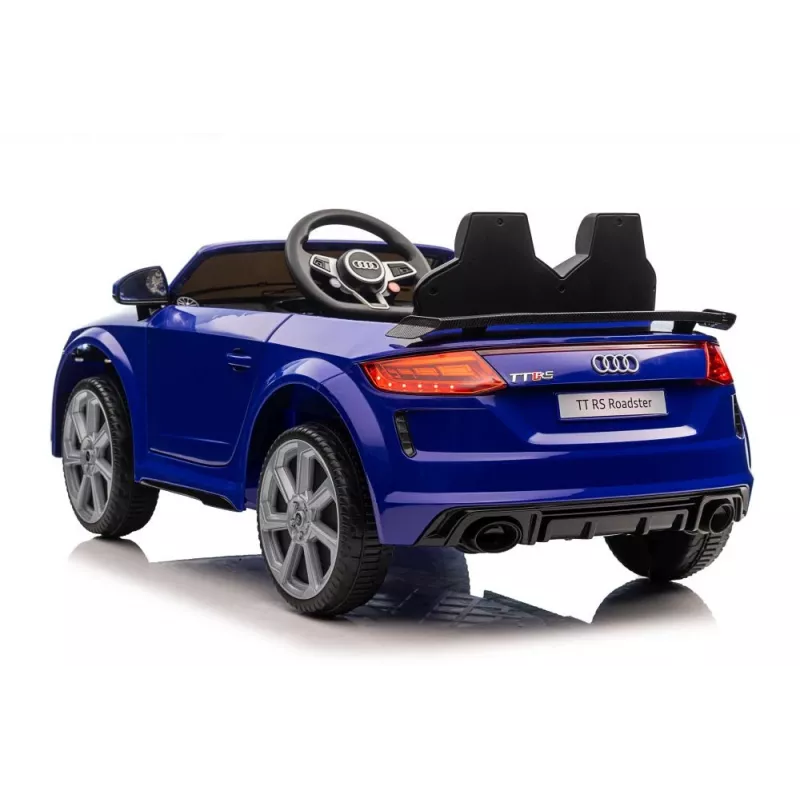 LEAN CARS Pojazd na baterie Audi TT RS Ciemnoniebieski