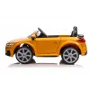 LEAN CARS Pojazd Akumulatorowy Audi TT RS Żółty