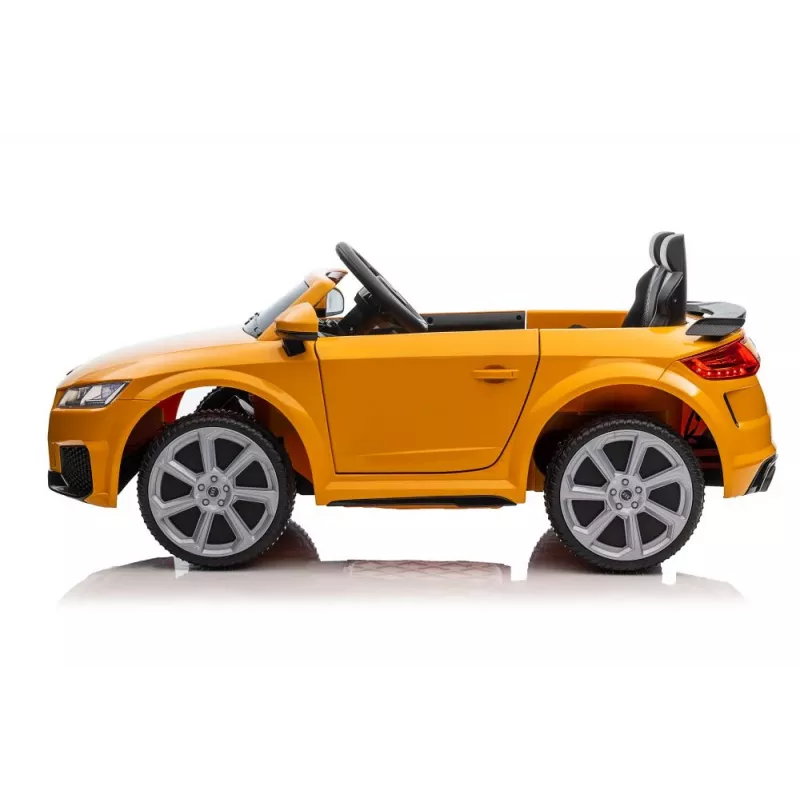 LEAN CARS Pojazd Akumulatorowy Audi TT RS Żółty