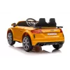 LEAN CARS Pojazd Akumulatorowy Audi TT RS Żółty