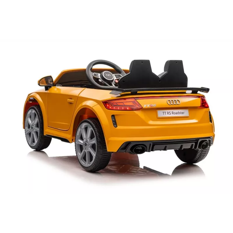 LEAN CARS Pojazd Akumulatorowy Audi TT RS Żółty