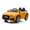 LEAN CARS Pojazd Akumulatorowy Audi TT RS Żółty