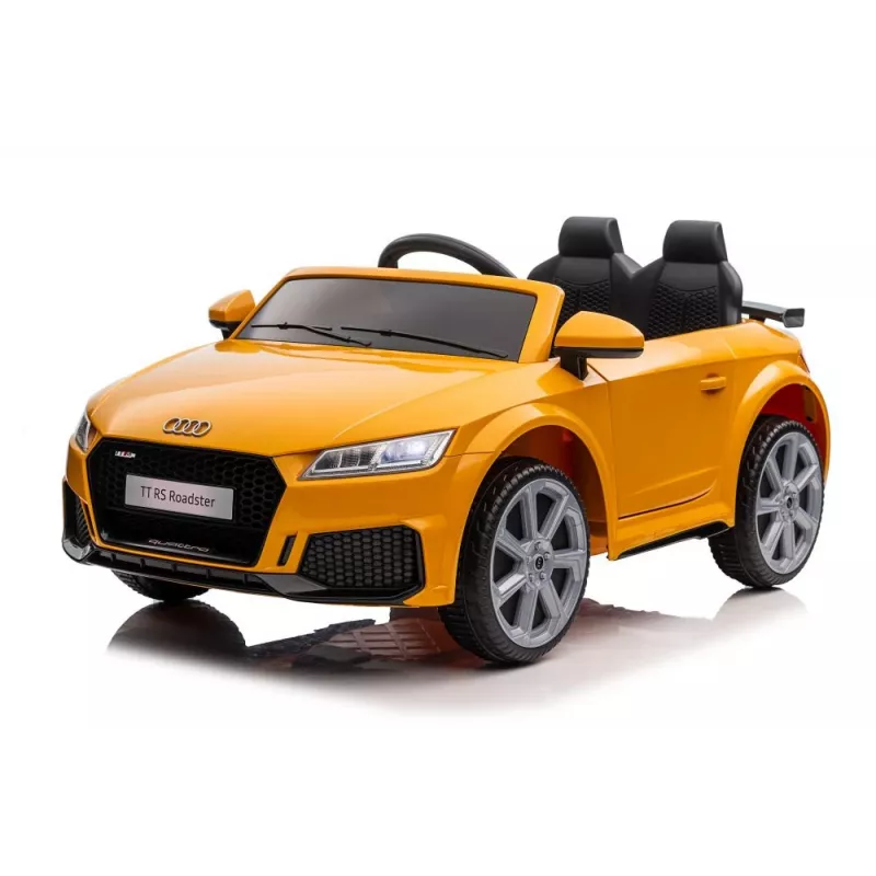 LEAN CARS Pojazd Akumulatorowy Audi TT RS Żółty
