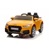 LEAN CARS Pojazd Akumulatorowy Audi TT RS Żółty