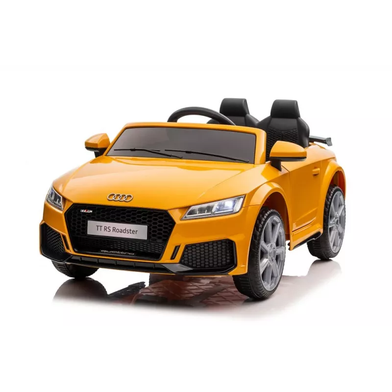 LEAN CARS Pojazd Akumulatorowy Audi TT RS Żółty