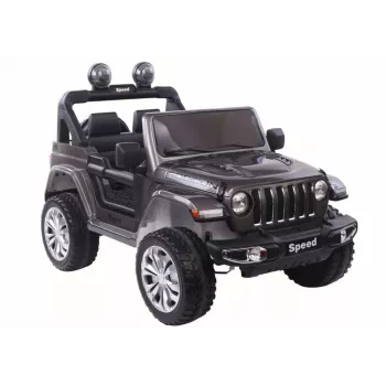 LEAN CARS Pojazd Akumulatorowy FT-938 Srebrny Malowany 4x4