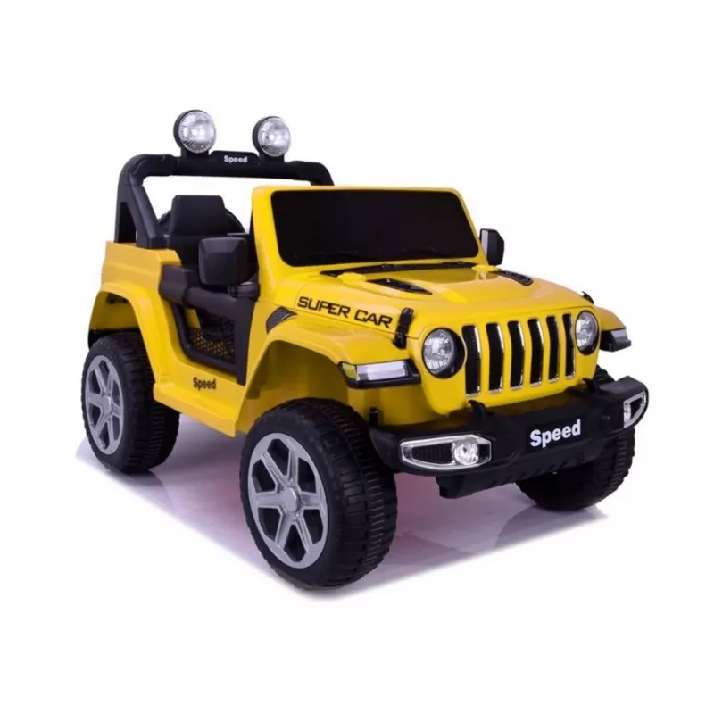 LEAN CARS Battery Vehicle FT-938 Yellow Painted 4x4