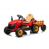 LEAN CARS BBH-030 Czerwony Traktor na Baterię