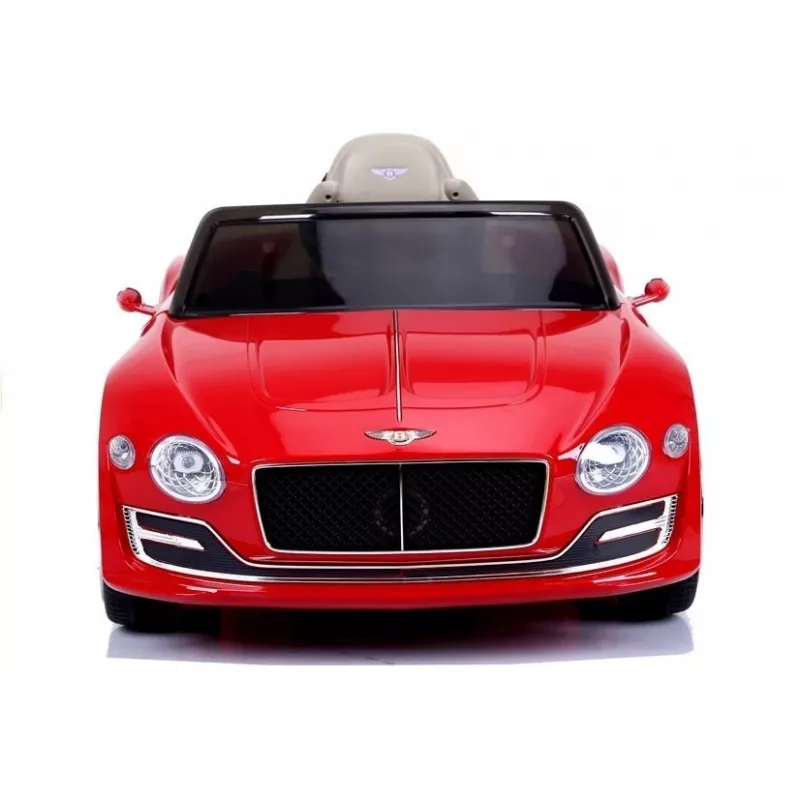 LEAN CARS Bentley Continental GT 12V Elektryczny samochodzik do jazdy - czerwony lakierowany