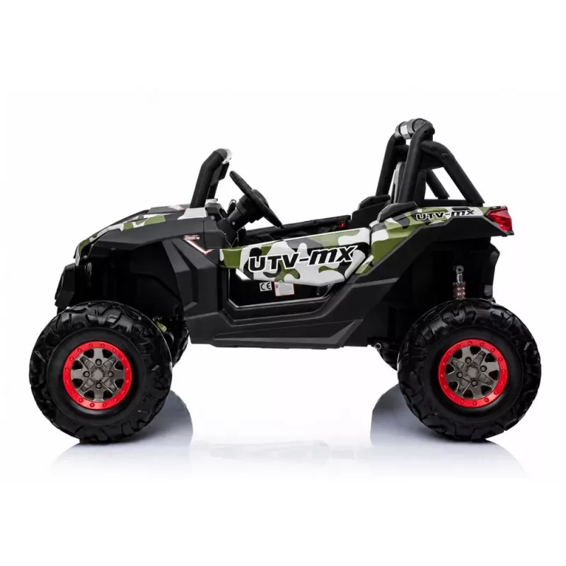 LEAN CARS Buggy XMX603 Elektryczny samochodzik jeep z kamoflażem