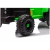 LEAN CARS CH9959B Traktor na baterie z przyczepą, jasnozielony, 24V