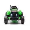 LEAN CARS CH9959B Traktor na baterie z przyczepą, jasnozielony, 24V
