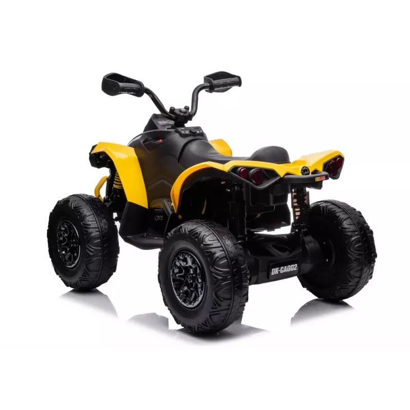 LEAN CARS DK-CA002 12V 10Ah 4x4 Yellow Battery Quad