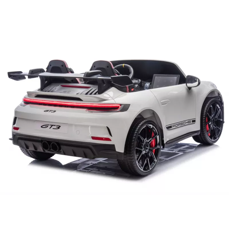 LEAN CARS DK-P911 Porsche GT3 24V Samochód Akumulatorowy Do Jazdy Biały