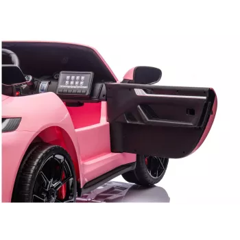 LEAN CARS DK-P911 Porsche GT3 24V Różowy Samochodzik elektryczny dla dzieci