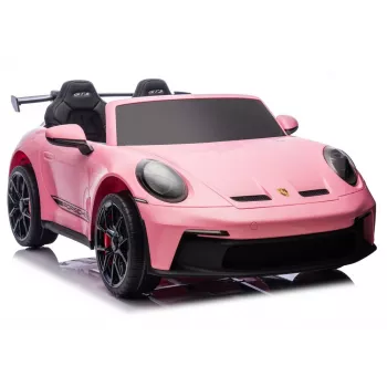 LEAN CARS DK-P911 Porsche GT3 24V Różowy Samochodzik elektryczny dla dzieci