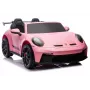 LEAN CARS DK-P911 Porsche GT3 24V Różowy Samochodzik elektryczny dla dzieci