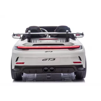 LEAN CARS DK-P911 Porsche GT3 Samochodzik elektryczny na baterię Biały