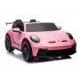 LEAN CARS DK-P911 Porsche GT3 Pink Battery-Owned Ride-On Car