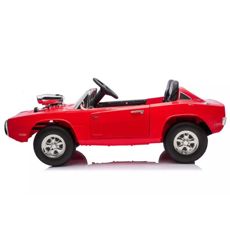 LEAN CARS Dodge Charger R/T DLS-K12 24V7Ah Red Battery Car