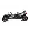LEAN CARS Elektryczny Buggy na Pedał A033 4x4 24V Biały
