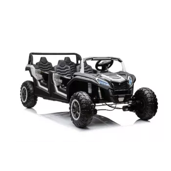 LEAN CARS Elektryczny Buggy na Pedał A033 4x4 24V Biały