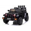 LEAN CARS Elektryczny Jeep na Akumulator BRD-7588 z Oświetleniem LED, MP3, Pilotem, Czarny 4x4