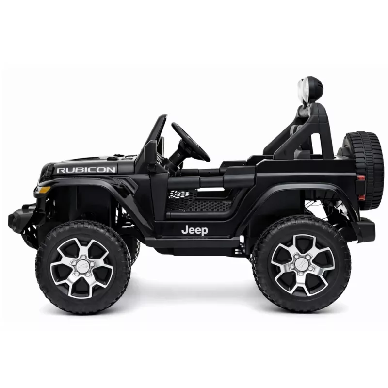 LEAN CARS Elektryczny samochodzik Jeep Rubicon 4x4 Czarny
