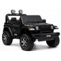 LEAN CARS Elektryczny samochodzik Jeep Rubicon 4x4 Czarny