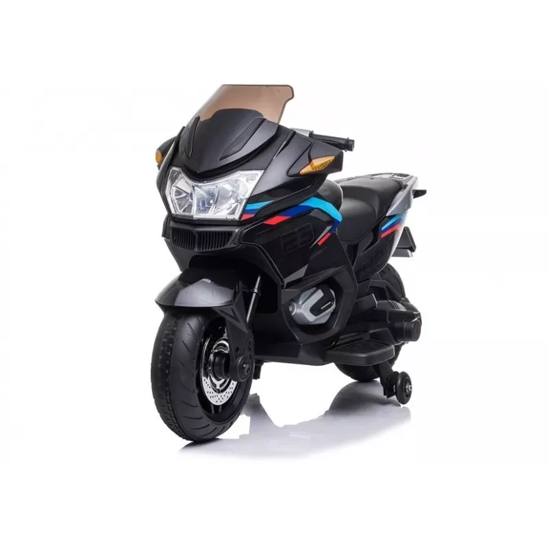 LEAN CARS Elektryczny motocykl jeździk XMX609 Czarny