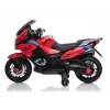 LEAN CARS Elektryczny motocykl na pedały XMX609 Czerwony z MP3 i diodami LED