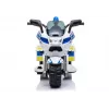 LEAN CARS Elektryczny Motocykl Policyjny dla Dzieci TR1912 Biały