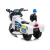 LEAN CARS Elektryczny Motocykl Policyjny dla Dzieci TR1912 Biały