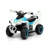 LEAN CARS Elektryczny Quad Policyjny GTS1188-A Biały LED Muzyka Schowek