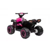 LEAN CARS Quad elektryczny dla dzieci HL568 Różowy – 12V 2x30W ATV z muzyką, światłami LED, nośność 30 kg
