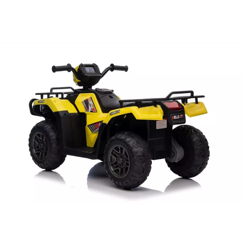 LEAN CARS Elektryczny quad do jazdy JC915 żółty