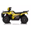 LEAN CARS Elektryczny quad do jazdy JC915 żółty